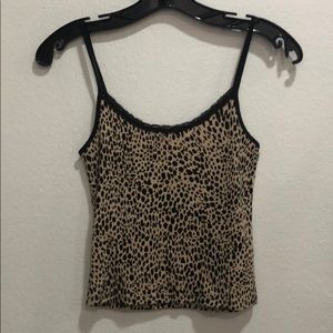 Brandy Melville animal print tank